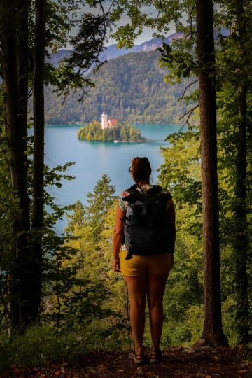 Meer van Bled Slovenië reisfotografie