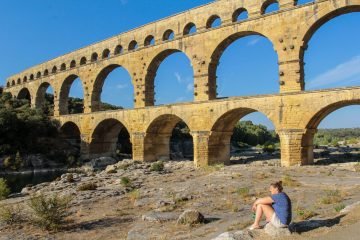 Reisfotografie aquaduct Frankrijk Nimes