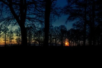 Maan zonsopkomst Pothaar Bathmen